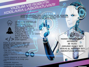 Isparta Şarkikaraağaç Fen Lisesi Yazılım ve Robotik Kodlama Projesi Tamamlandı Galeri
