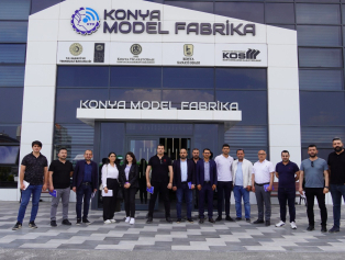 Isparta Heyeti, Konya'daki Model Fabrika ve Dış Ticaret Merkezi'ni Ziyaret Etti Galeri