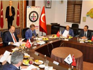 BAKA Yönetim Kurulu Isparta Valiliği'nde Toplandı Galeri
