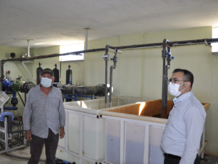 BAKA Heyeti Mavi Yemiş Üretim Firması Oragro Tarım'ı Ziyaret Etti Galeri