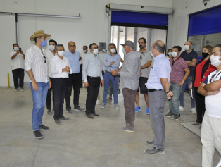 BAKA Heyeti Mavi Yemiş Üretim Firması Oragro Tarım'ı Ziyaret Etti Galeri