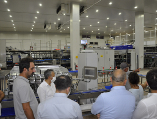 BAKA Heyeti Mavi Yemiş Üretim Firması Oragro Tarım'ı Ziyaret Etti Galeri