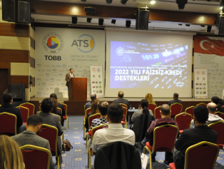 2022 Yılı Faizsiz Kredi Destek Programları Antalya Lansman ve Eğitim Toplantısı Tamamlandı Galeri