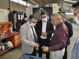 BAKA Heyeti KOFS Makine ve Orman Ürünleri Şirketi'ni Ziyaret Etti Galeri