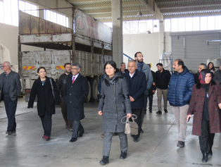 Sanayi ve Teknoloji Bakanlığı Heyeti Bölgemiz Kooperatiflerini Ziyaret Etti Galeri