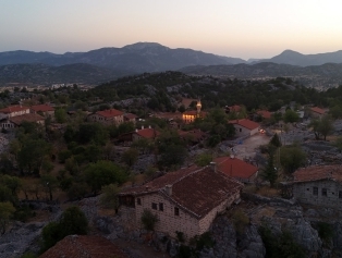 Tarihi Kervan Göç Yolu Havadan Görüntülendi Galeri