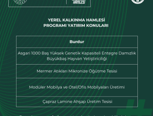 Bucak'ta Yerel Kalkınma Hamlesi Tanıtım Toplantısı Düzenlendi Galeri