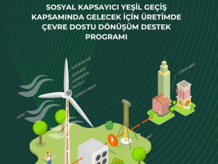 2026 Yılı Sosyal Kapsayıcı Yeşil Geçiş Kapsamında Gelecek İçin Üretimde Çevre Dostu Dönüşüm Destek Programı Galeri