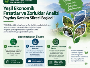 Yeşil Ekonomik Fırsatlar ve Zorluklar Analizi İçin Paydaş Katılım Süreci Başladı Galeri