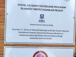 İslamköy Üretici Kadınlar Projesi Tamamlandı Galeri